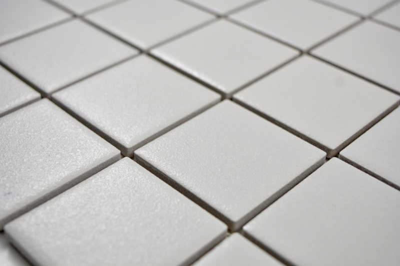 Céramique Mosaïque Carreau blanc ancien RÉFRACTAIRE Carrelage cuisine salle de bain - MOS14-0111-R10
