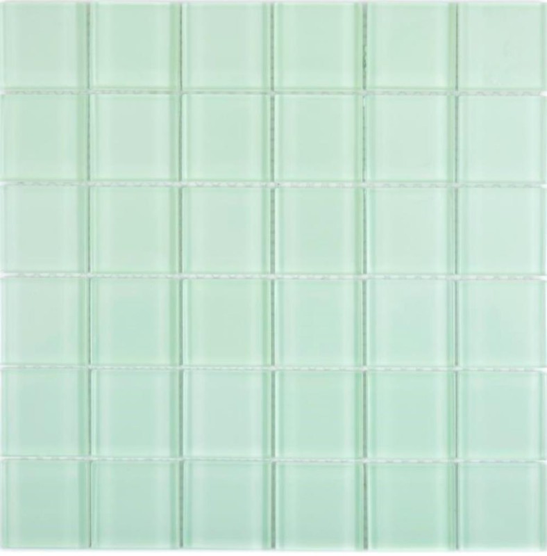 Mosaïque de verre Carreaux de mosaïque vert fluorescent mur carrelage cuisine salle de bain - MOS88-1005