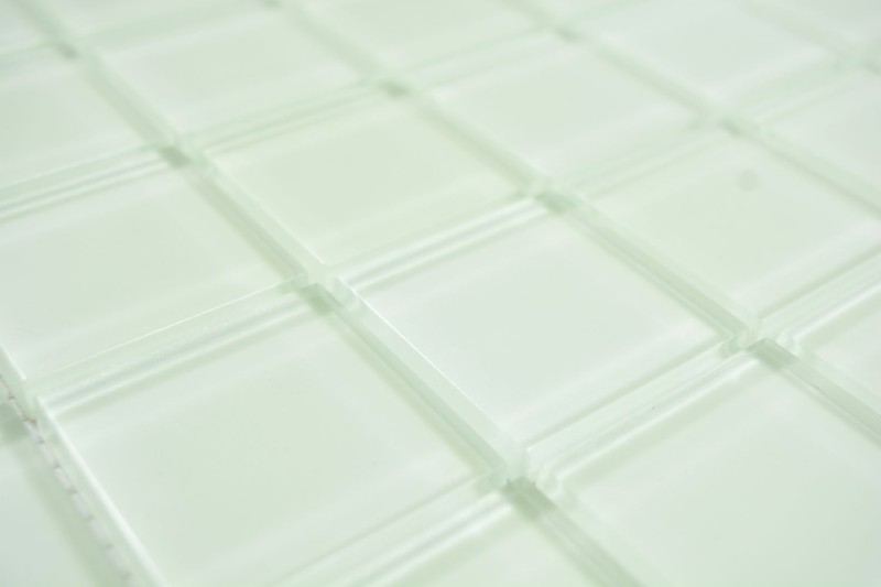 Mosaïque de verre Carreaux de mosaïque vert fluorescent mur carrelage cuisine salle de bain - MOS88-1005