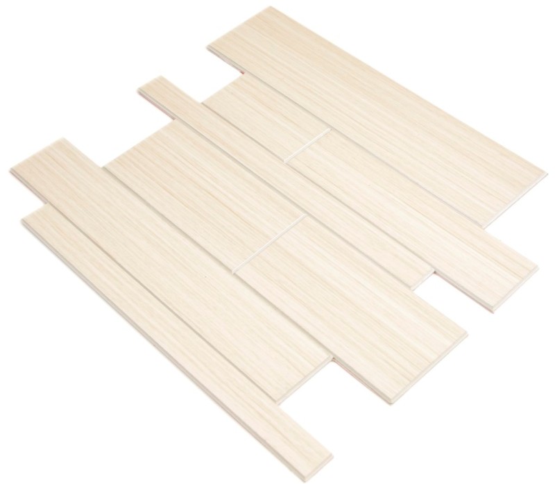 Panneau mural autocollant imitation bois DIY Mur de parement Décoration murale MOS200-53WWL