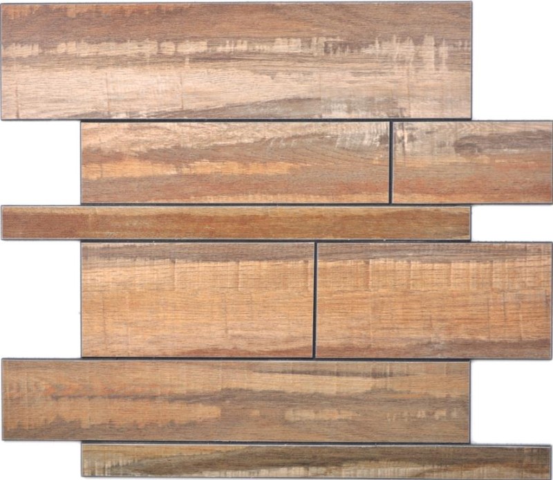 Habillage mural Dos de cuisine Adhésif Panneau de parement aspect bois MOS200-58WRS