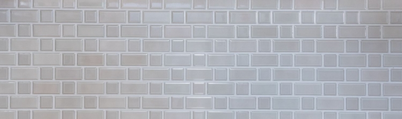 échantillon manuel Metro Subway carreau de mosaïque céramique gris carreau de cuisine mur MOS26WM-0202_m