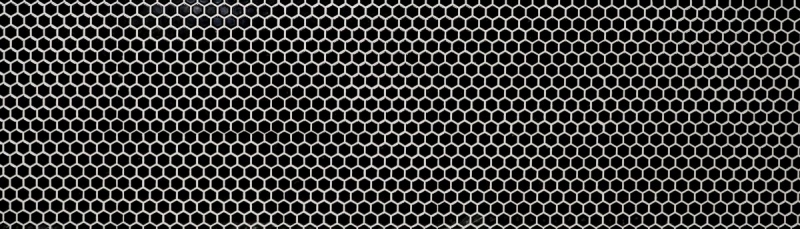 Motif main Mosaïque Céramique Hexagone noir brillant Carrelage mural Carrelage salle de bain MOS11A-0302_m