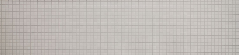 Échantillon manuel de mosaïque céramique Dossier de douche BLANC BRILLANT Carreau de salle de bains Dossier de cuisine MOS18D-0101_m