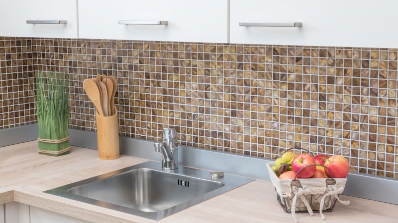 Motif main Mosaïque Coquillage Beige Carrelage mural Salle de bain MOS150-SM2569_m