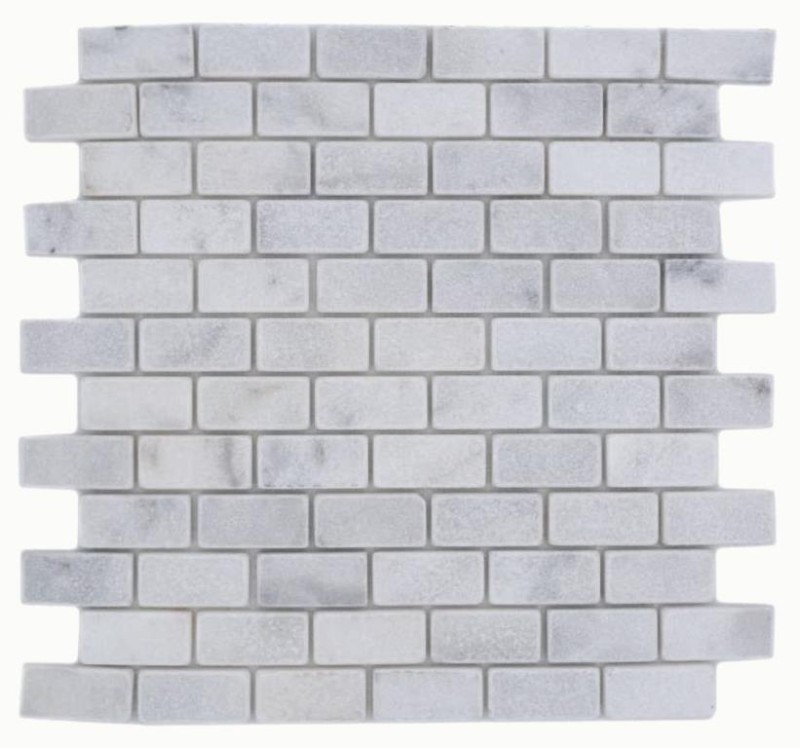 Motif main Carreau de mosaïque Marbre Pierre naturelle blanche Brick Ibiza Antique Marble MOSSopo-46692_m