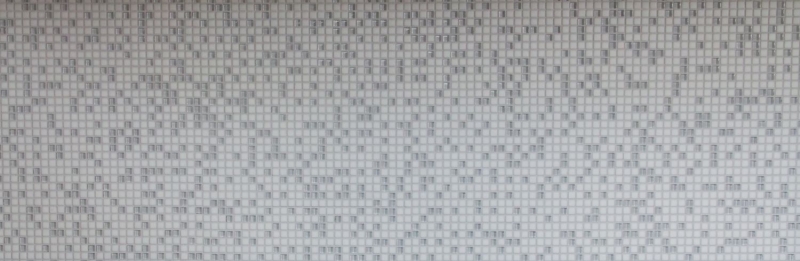 Échantillon manuel de mosaïque ECO Recycling GLAS Enamel blanc mat verre MOS140-07W_m