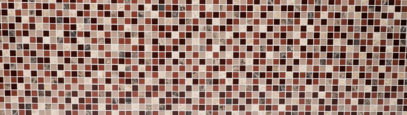 Motif à main Carreau de mosaïque Translucide brun Mosaïque de verre Crystal Pierre brune SALLE DE BAINS WC CUISINE MUR MOS92-1304_m