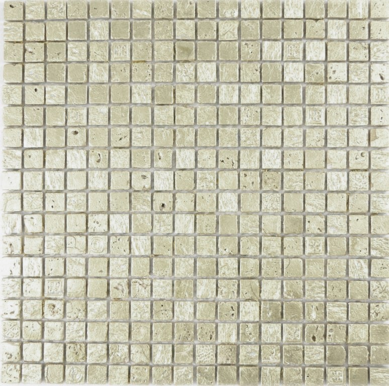 Motif main mosaïque pierre résine or mur carrelage cuisine salle de bain MOS88-0707_m