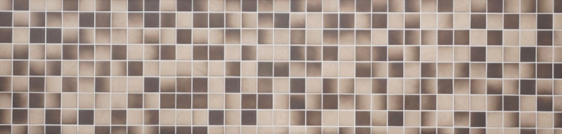 Échantillon manuel de carreaux de mosaïque CÉRAMIQUE BRUNE BEIGE MIX AUTOMATIQUE MOS16-1211-R10_m