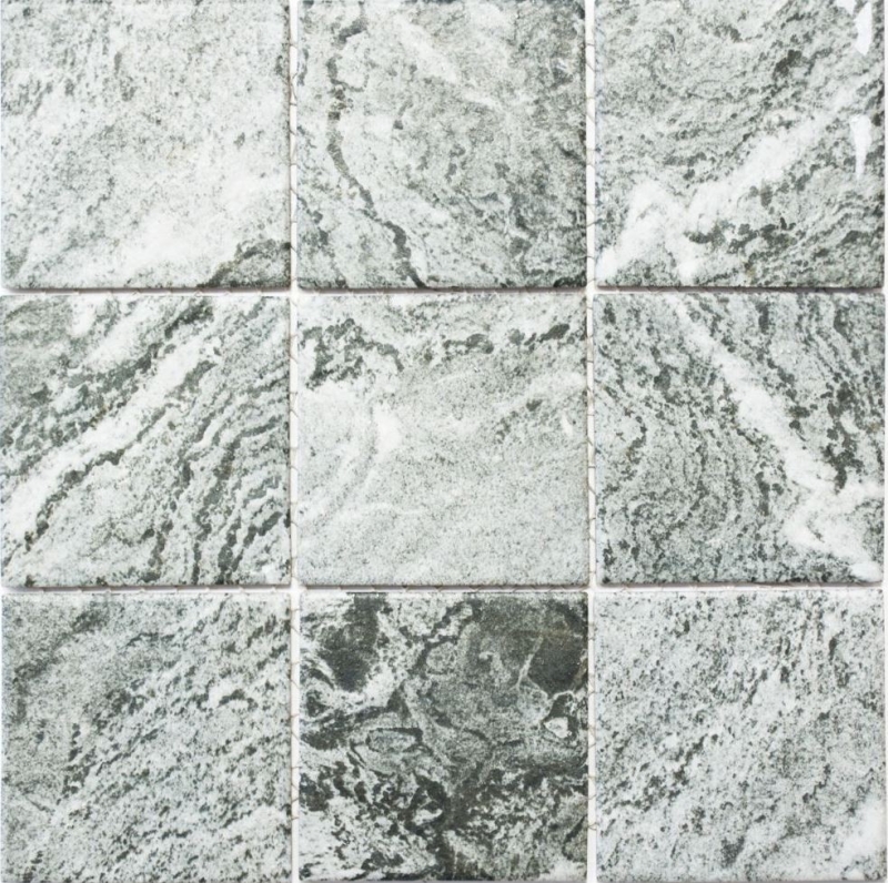 Mosaïque Carreau céramique aspect pierre Structure grise Carrelage cuisine MOS22-HWA9GY_f | 10 Tapis de mosaïque