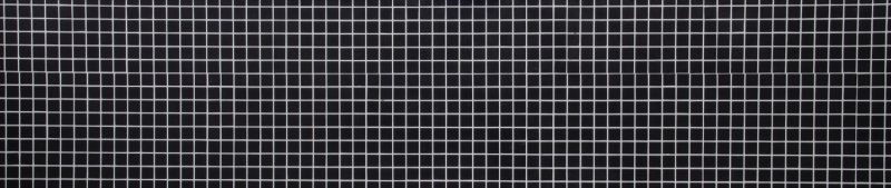 Carreau de mosaïque Céramique noire mate Miroir de fond de cuisine MOS18D-0311_f