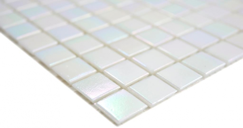 verre mosaïque verre iridium mur carrelage cuisine salle de bain_f | 10 tapis mosaïque