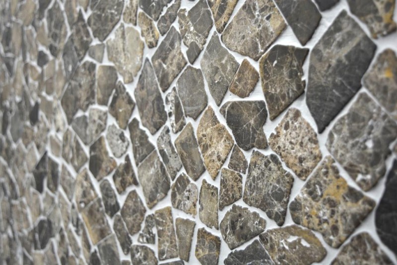 Mosaïque Marbre Pierre naturelle beige Bruch Ciot Castanao MOS44-30-180_f