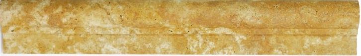 Borde Bordure Travertin Pierre naturelle jaune Profil Ogee1 Gold Antique Travertin MOSProf-51348_f