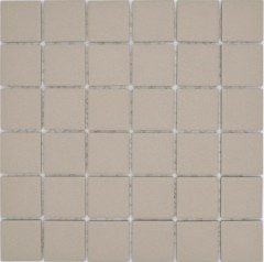 Carreau de mosaïque Céramique beige clair magnolia non émaillé RUTSCHEMMEND MOS14B-1211-R10_f