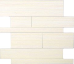 Panneau mural autocollant aspect bois Wood White dosseret de cuisine carrelage - MOS200-53WWL_f