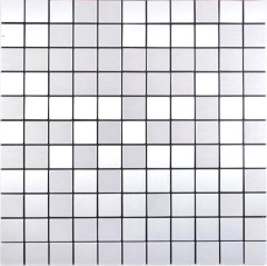 Carré Alu Silver Silk Brushed MOS200-L7S_f