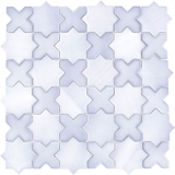 Carreau de mosaïque Mosaïque céramique Kombi mix gris mat Carrelage cuisine MOS13-SXS05_f