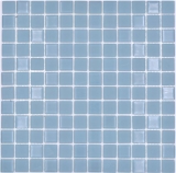 Carreau de mosaïque Mosaïque autocollante Crystal mix gris mat Carrelage cuisine MOS200-4C18