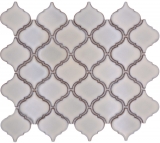 Mosaïque céramique Carreaux de mosaïque vieux blanc brillant mur sol cuisine salle de bain douche MOS13-PAW5