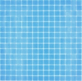 Mosaïque de verre Carreau de mosaïque bleu clair Spots de douche BAD WAND mur de cuisine - MOS200-A13-N