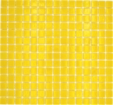 Mosaïque de verre Carreau de mosaïque jaune soleil Miroir de carrelage Fond de cuisine MOS200-A90