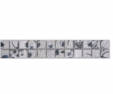 Mosaïque Borde bordure bleu baie Blueberry MOS18DBOR-1404