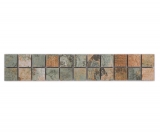 Mosaïque Borde Bordures Vintage 25 mix beige-brun-vert MOS18BOR-25CB