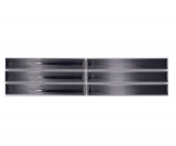 Mosaïque Bordures Bâtonnets noir brillant MOS24BOR-CS36