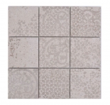 Mosaïque céramique beige mat aspect rétro Carreau de cuisine Miroir de salle de bain Paroi de douche MOS23-B5_f