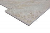 Échantillon manuel Tapis de mosaïque autocollant Vinyle aspect pierre beige gris Rectangulaire MOS200-SP01_m