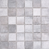 Jasba Ronda Mosaïque Céramique grès cérame mélange ciment mat aspect ciment cuisine salle de bains douche MOSJBR201 1 tapis