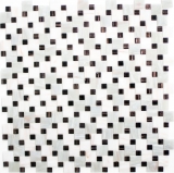 Mosaïque Carreau de verre Combinaison Goldstar gris blanc MOS57-K01