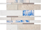 composite marbre/céramique mix gris 3F mosaïque mur carrelage cuisine salle de bain MOS180-D09STG_f