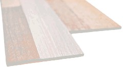 Échantillon manuel de parement mural en aluminium Auto-collant Parement mural en métal imitation bois clair MOS200-W2211_m