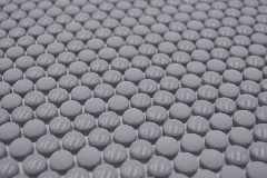Motif main rond Enamel mix gris brillant/mat mur carrelage cuisine douche bain MOS140-0211_m