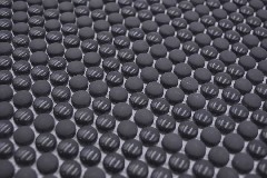 Motif main rond Enamel mix noir brillant/mat mur carrelage cuisine douche bain MOS140-0311_m