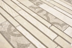 échantillon manuel composite marbre/céramique mix beige 2F mur carrelage cuisine douche bain MOS180-A0127B_m