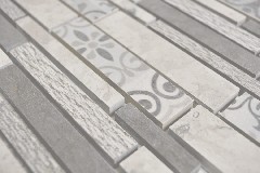 Motif main composite marbre/céramique mix gris 3F mur carrelage cuisine douche bain MOS180-D0927G_m
