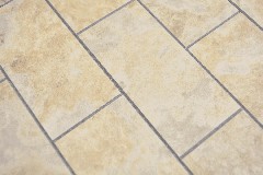 Motif manuel Rectangle Vinyle aspect pierre Limestone beige Subway Structure Mur Carrelage Cuisine Douche Salle de bains MOS200-4LB_m