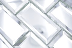 Hand pattern Rectangle Mirror Metro mur carrelage cuisine douche bain MOS180-03_m