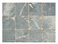 Mosaïque céramique Carreau gris-vert mat aspect pierre Piastrella MOS22-BH395_f | 10 Tapis de mosaïque