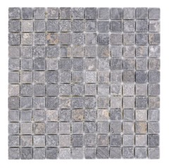 Marmor Mosaïque gris clair gris anthracite pierre naturelle antique MOS36-TN23_f
