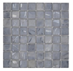 Mosaïque de piscine Mosaïque de verre Gris pigeon Teintes beiges avec nuances de bleu Mur Sol Cuisine Salle de bains Douche MOS220-71384U_f
