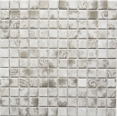 Céramique Mosaïque rétro vintage gris kaki Carreau de mosaïque MOS18D-1402