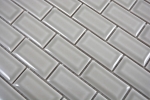 Motif main Mini Metro Subway Mosaïque Carreau céramique gris pierre MOS26-0204_m