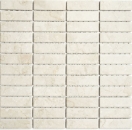 Mosaïque en bâtonnets Céramique aspect pierre beige clair Carrelage cuisine MOS24-STSO45