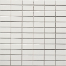 Mosaïque en bâtonnets Carreau en céramique blanc brillant Carrelage cuisine MOS24B-0101