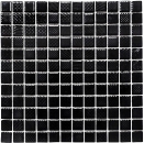 Carreau de mosaïque NOIR BRILLANCE STRUCTURE Fond de cuisine anti-éclaboussures MOS18-CG123_f